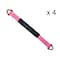 Tie 4 Safe 2 x 36 Axle Straps w/ Sleeve and D Rings, WLL 3,333 lb, PK4 RT41A-36M18-PK-C-4 - alternate 1